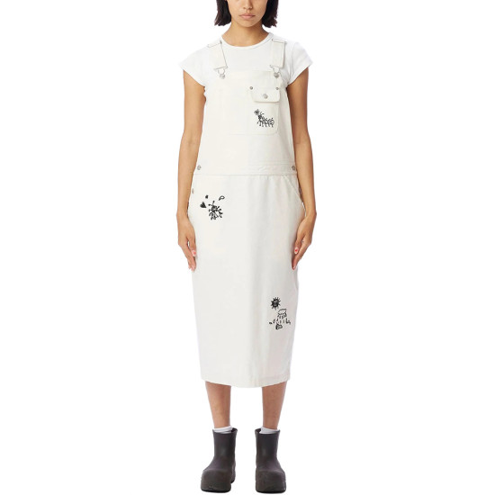 Obey Γυναικείο φόρεμα Lacy Overall Dress